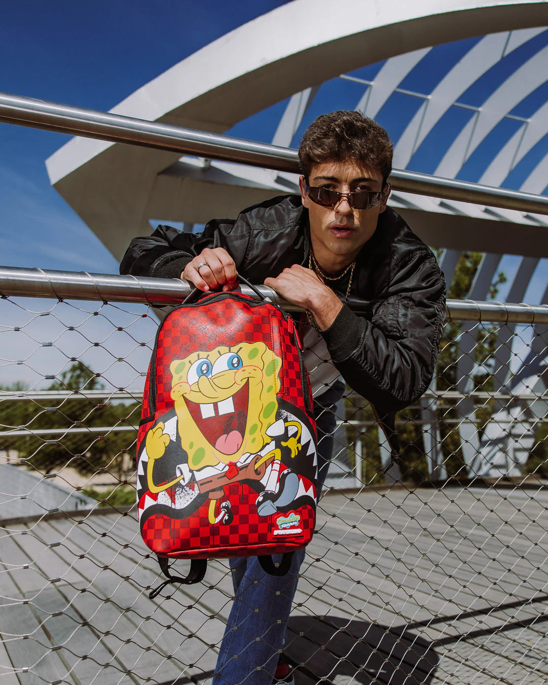 Sprayground Spongebob Hello World DLXV Backpack