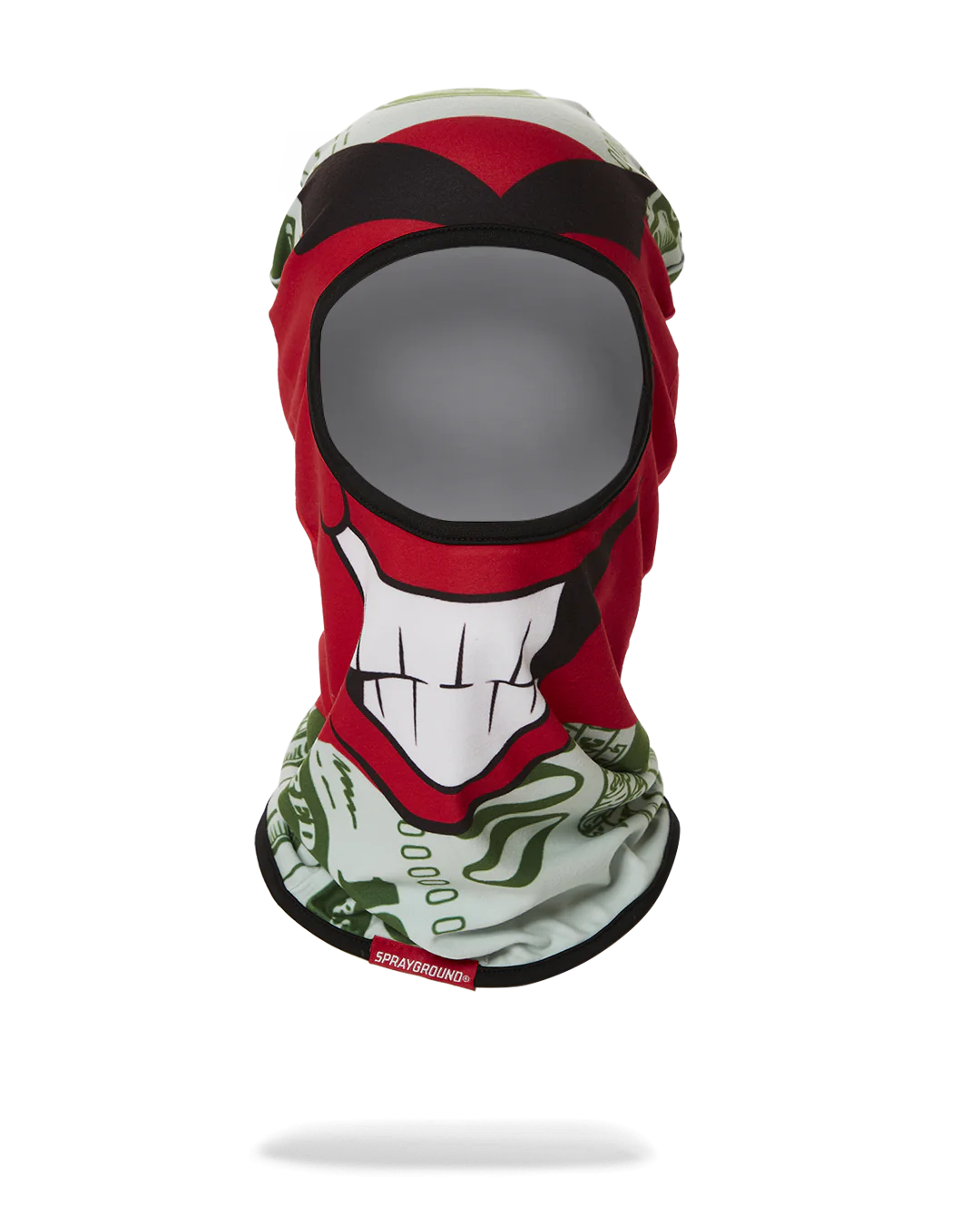 Sprayground Money Boy Ski Mask (Red)