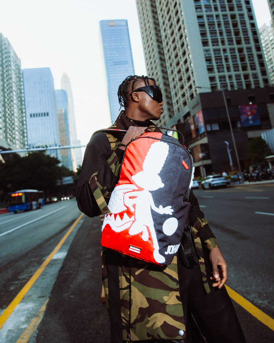 Sprayground Sport Johanssen Backpack - Hey Arnold Collab