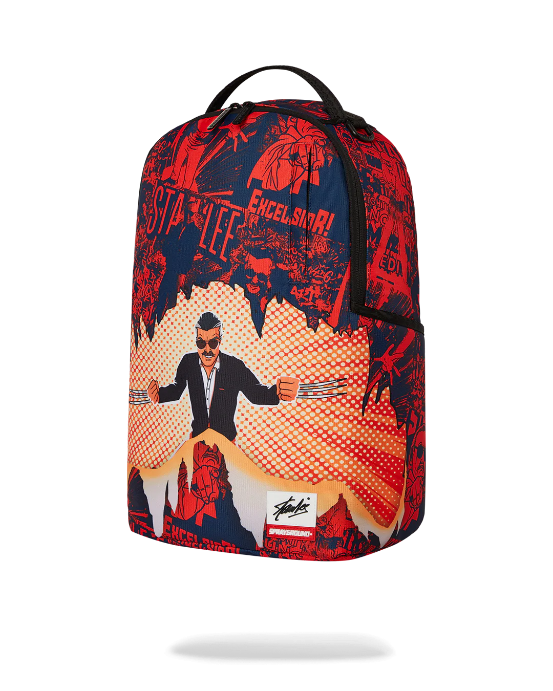 Sprayground Stan Lee Collab - If You Can't Find A Hero, Be One Backpack