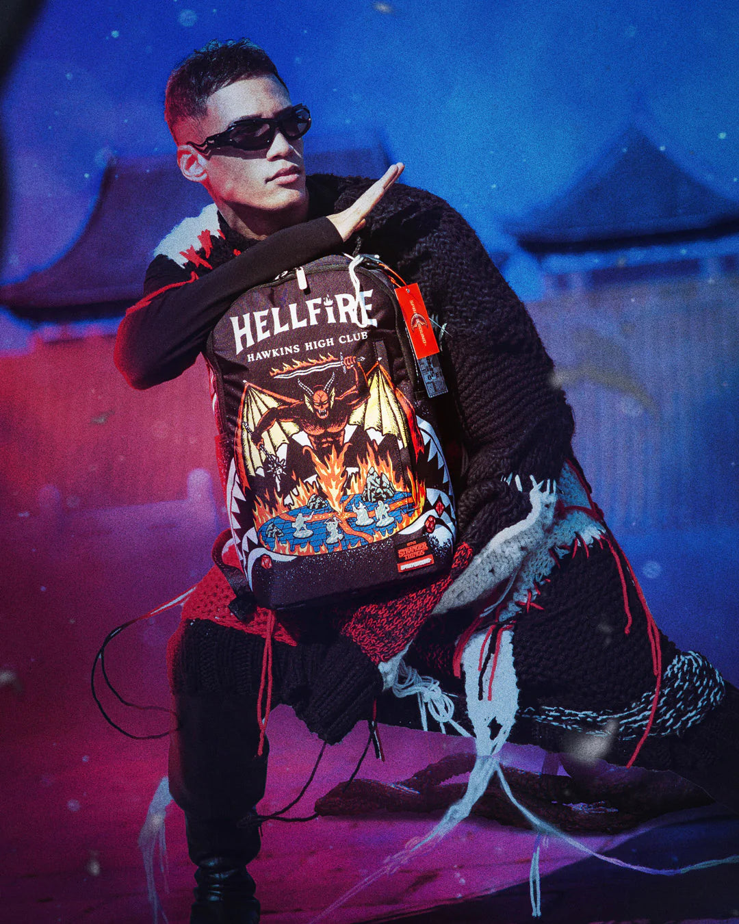Sprayground Stranger Things Hellfire Backpack