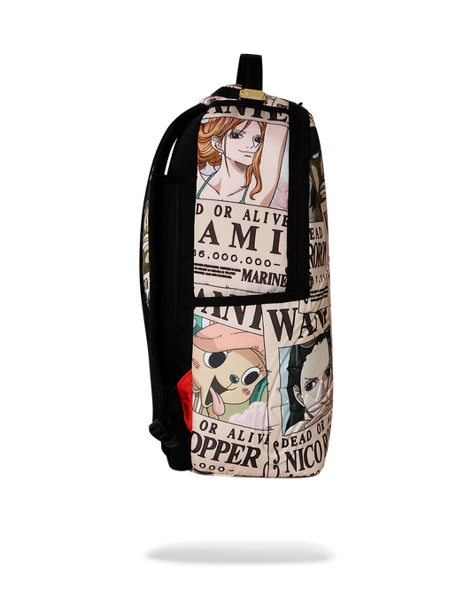 One Piece Wanted Shark Posters Backpack
