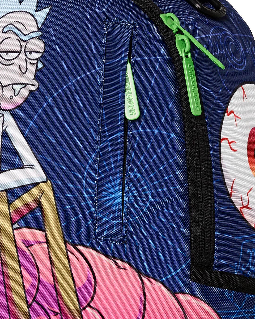 Rick and Morty Brain Shark DLXR Backpack