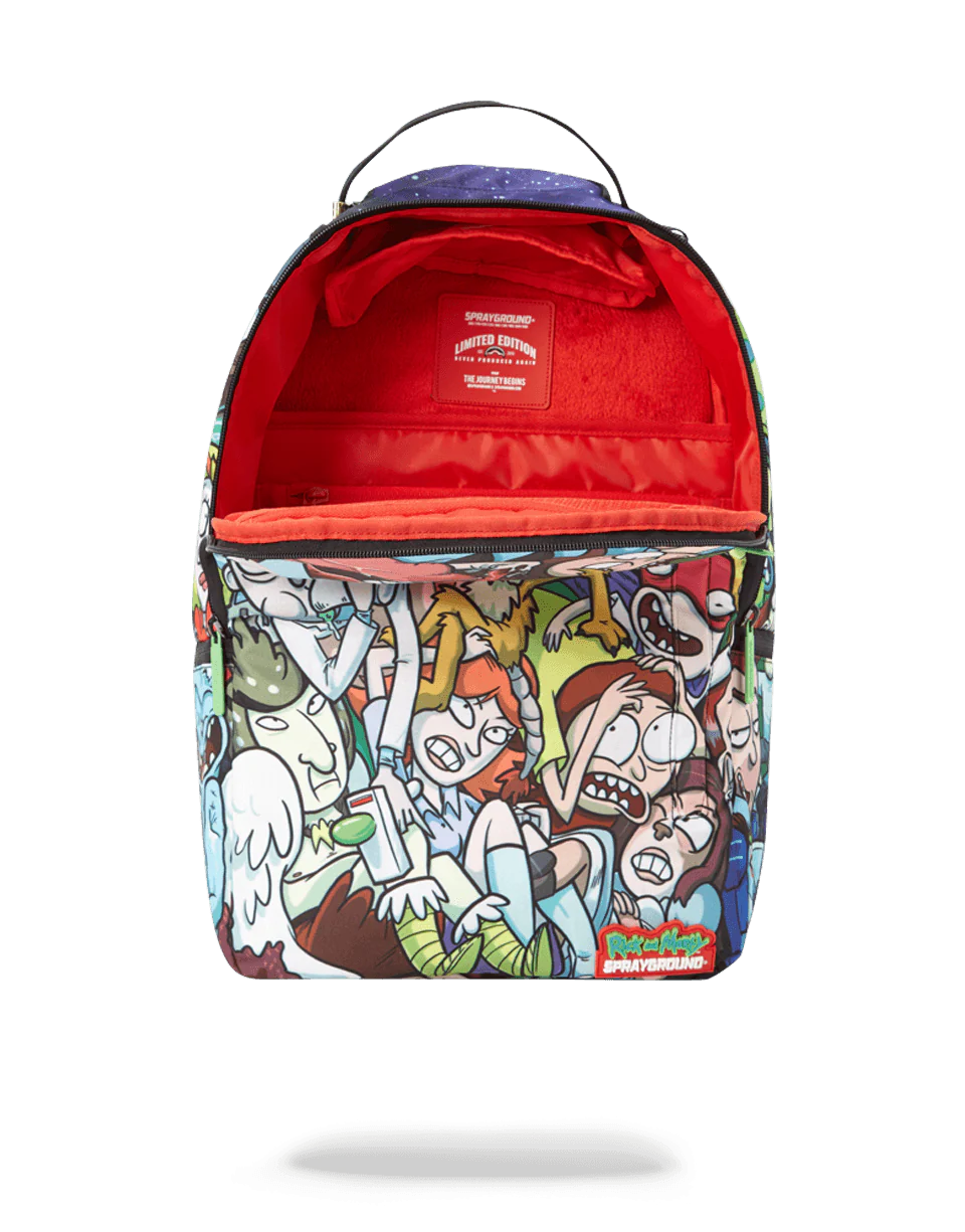 Rick & Morty Crammed Backpack