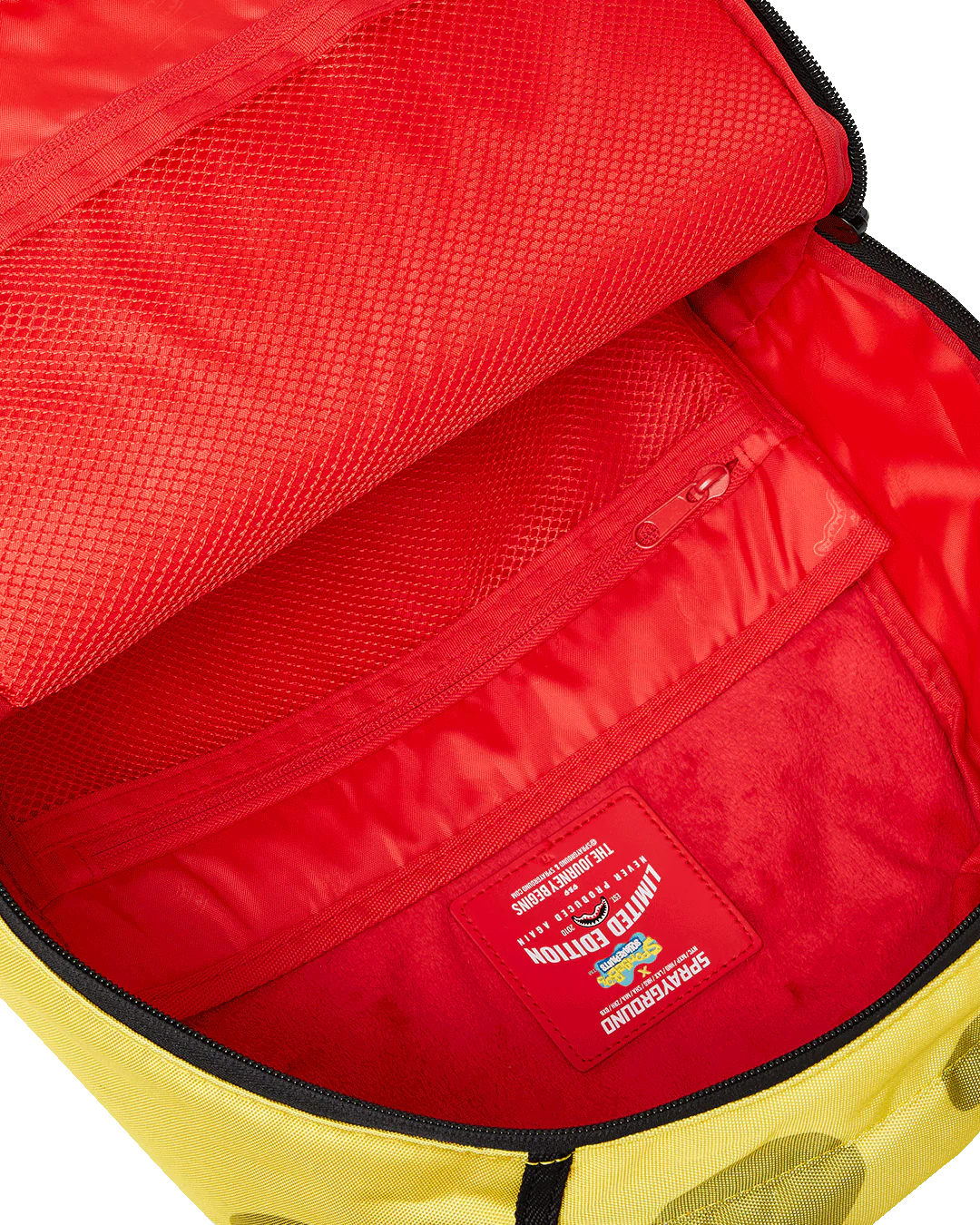 SpongeBob Eye Pop Removable Eyes Backpack