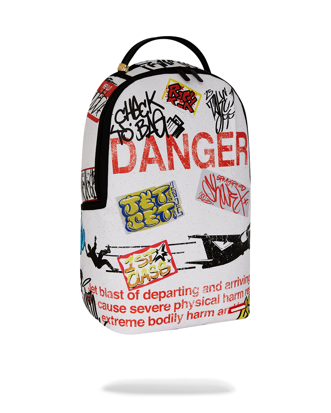 Jetblast Sign On The Runway Backpack