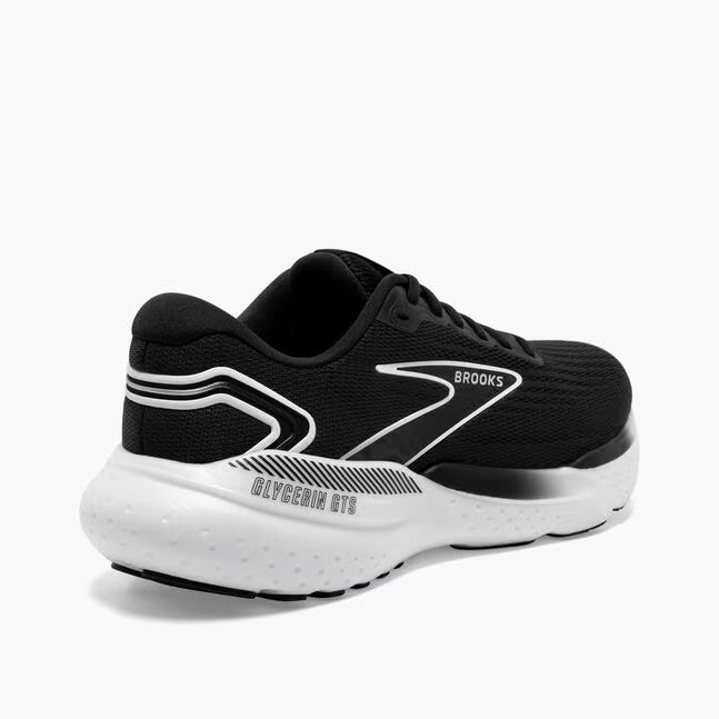 Brooks - Running Shoe - Glycerin GTS 21 - Men's Black/Grey/White