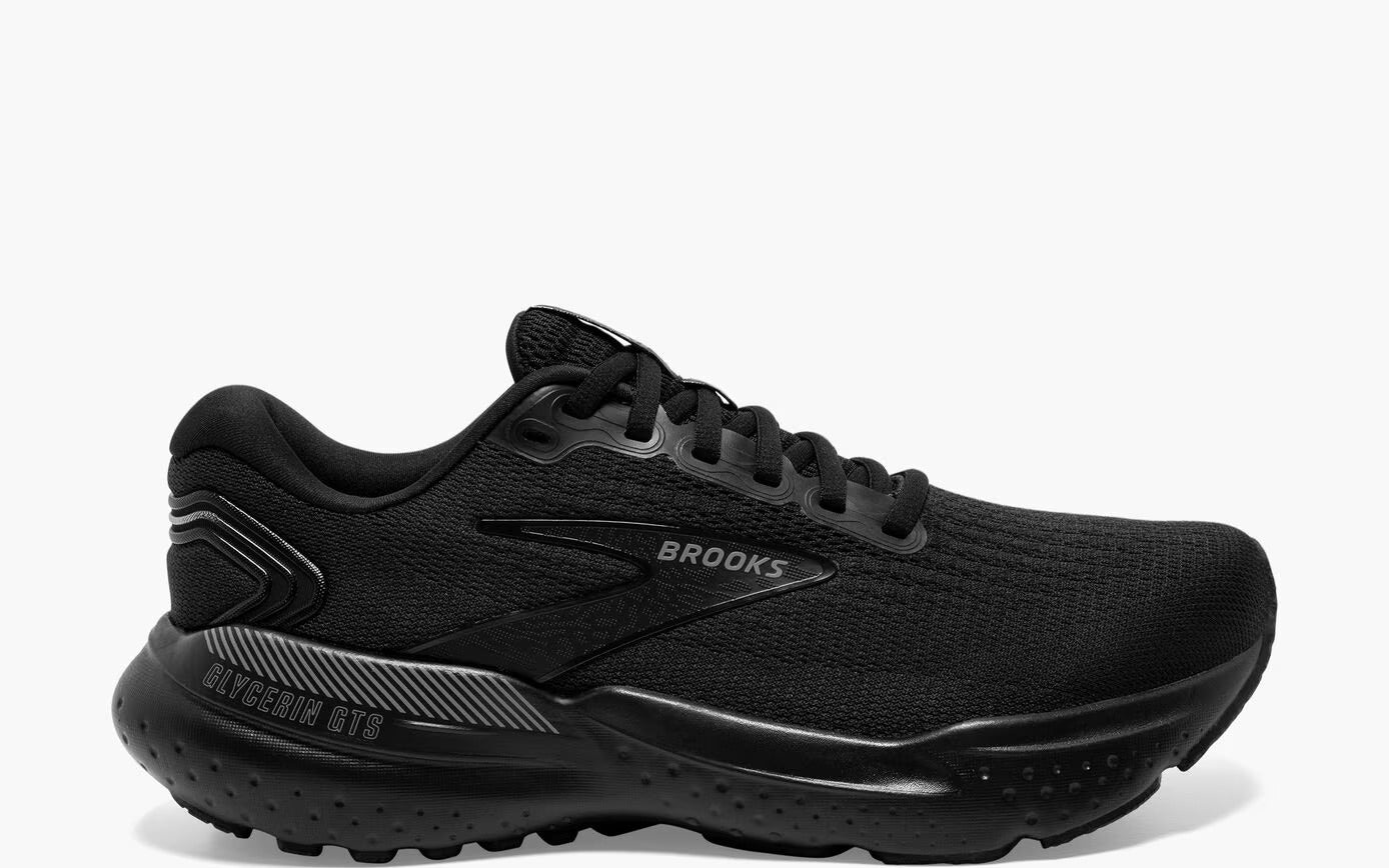 Brooks - Running Shoe - Glycerin GTS 21 - Women's Black/Black/Ebony