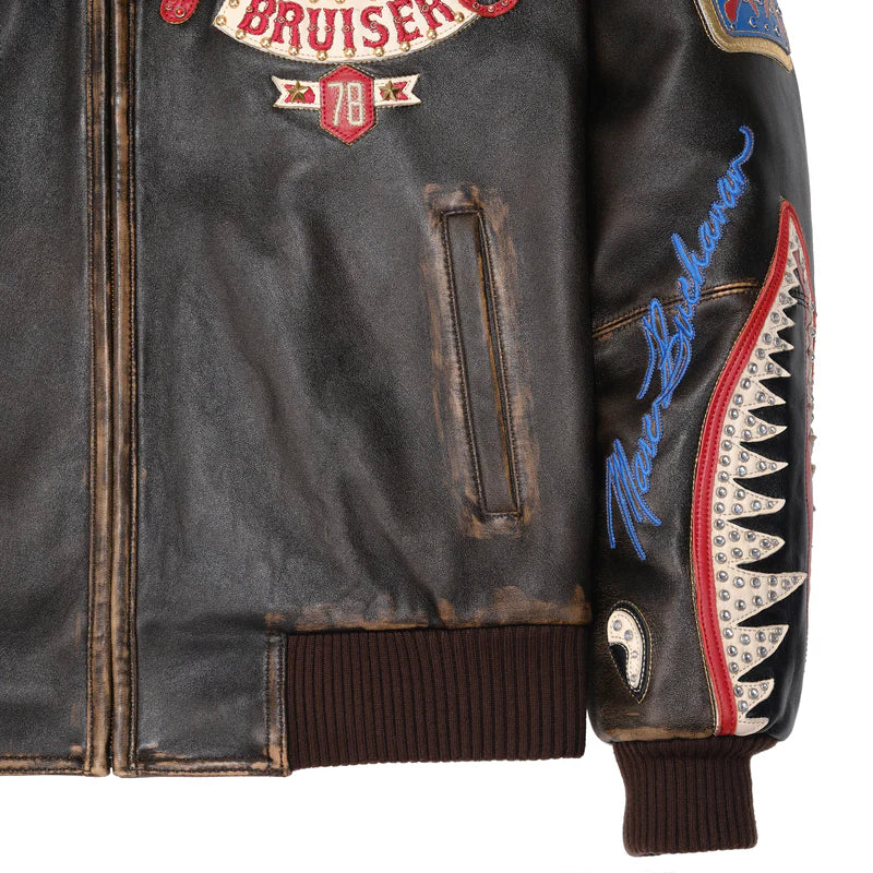 Pelle Pelle - American Bruiser Plush - Distress Brown