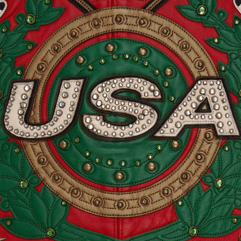 Pelle Pelle - Daytona Special Jacket - Cabernet / Black / Jet Green