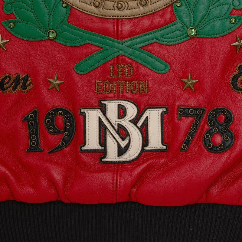 Pelle Pelle - Daytona Special Jacket - Cabernet / Black / Jet Green