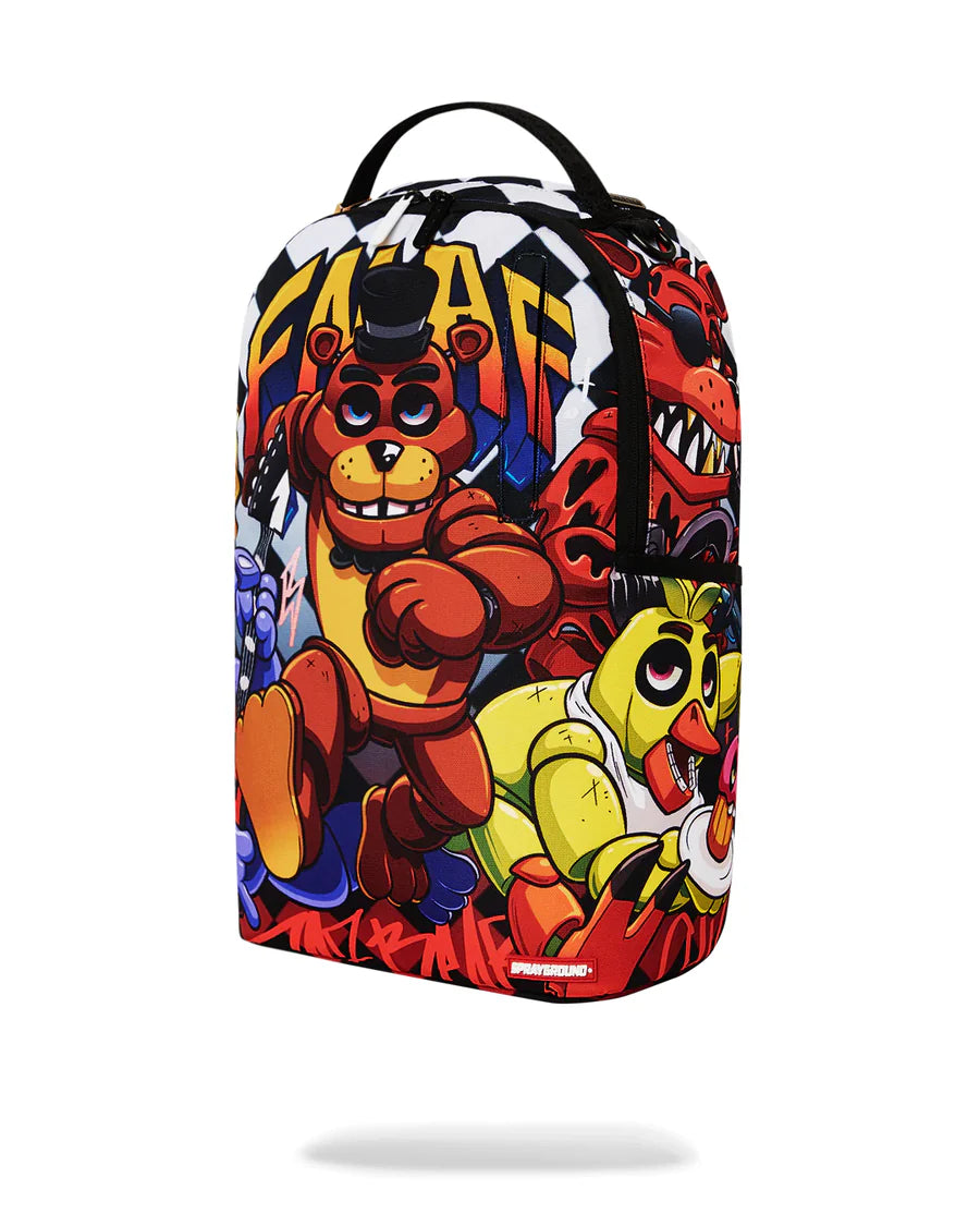 Sprayground 5 Nights At Freddys: Crammed V2 OTR Characters Backpack