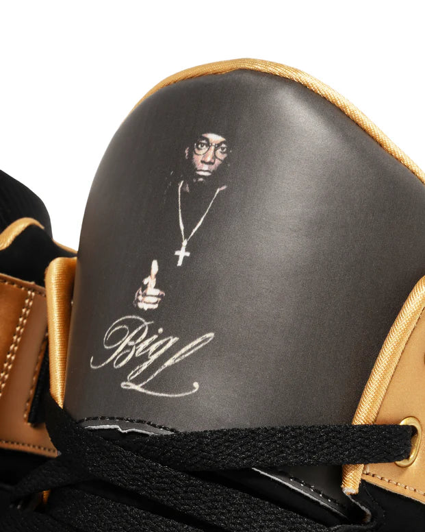 PATRICK EWING BIG L x EWING 33 HI Black/Gold/Ice