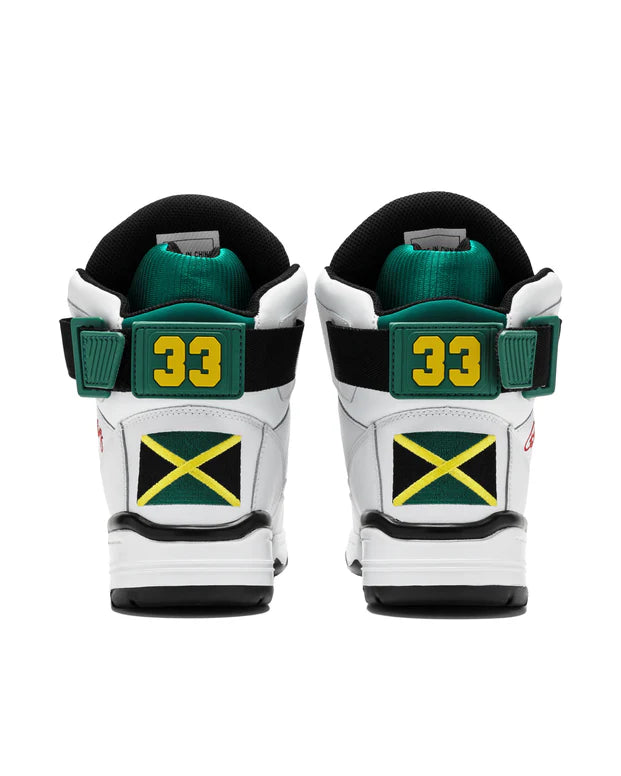 PATRICK EWING ATHLETICS 33 HI x OG JAMAICA White/Black/Green/Yellow