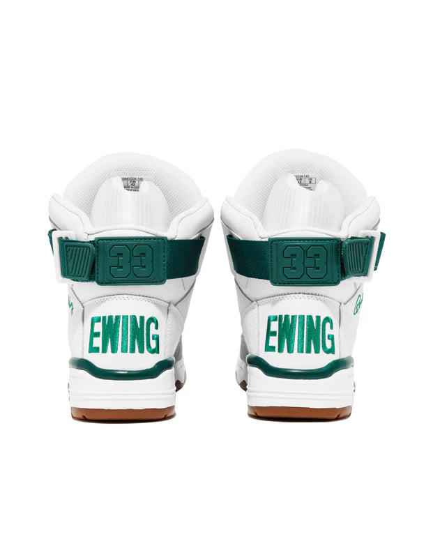 PATRICK EWING ATHLETICS 33 HI White/Aventurine/Gum COUNTRY CLUB