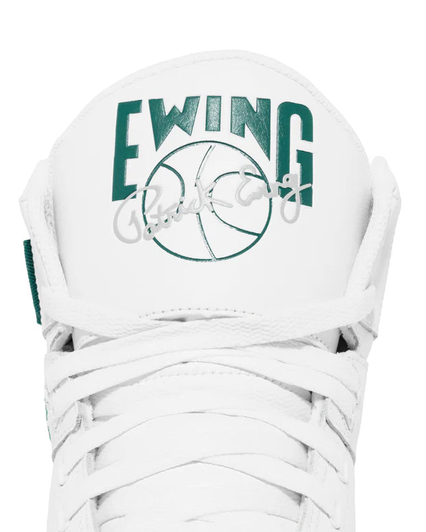 PATRICK EWING ATHLETICS 33 HI White/Aventurine/Gum COUNTRY CLUB