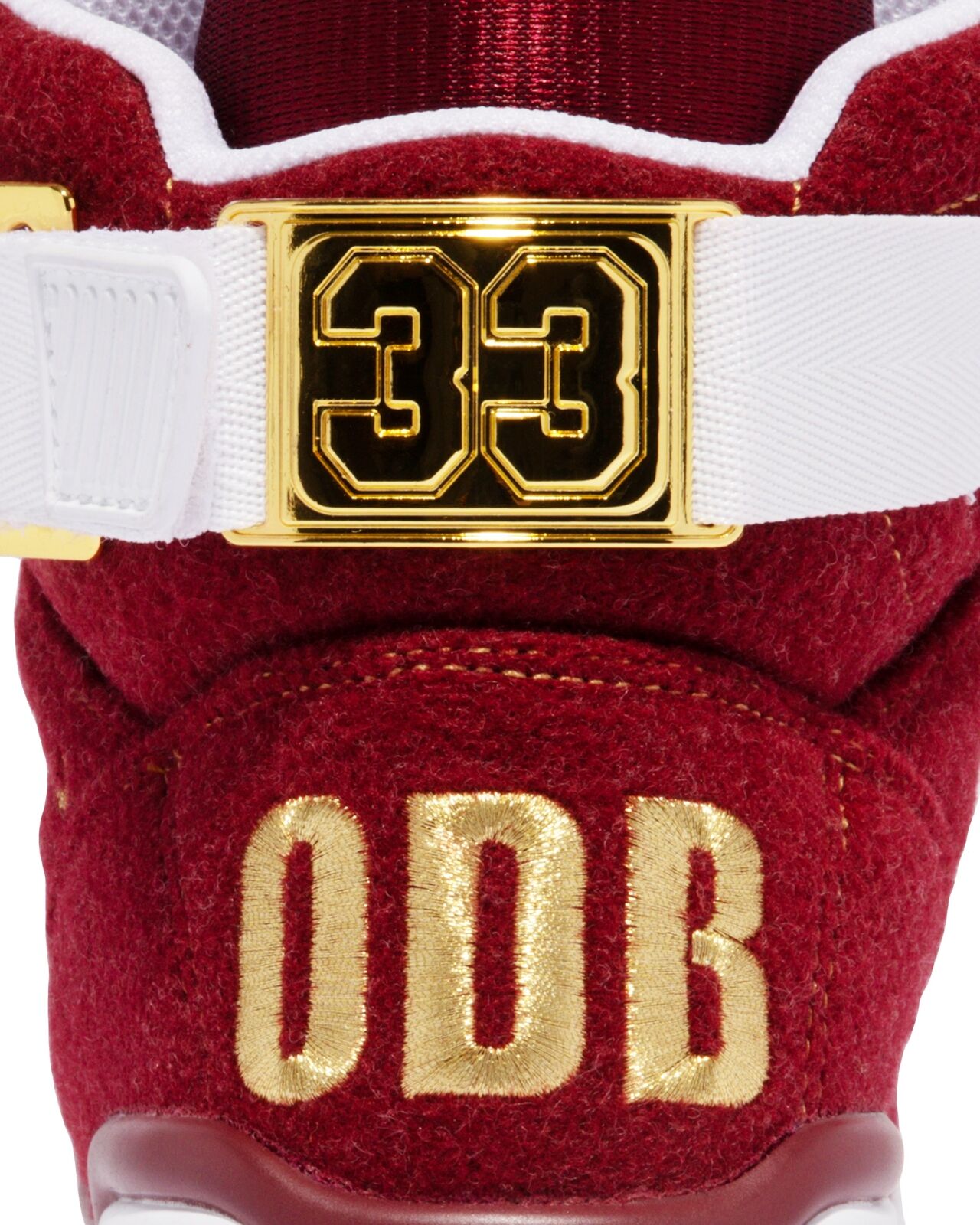 PATRICK EWING ATHLETICS 33 HI x ODB Burgundy/White/Gold