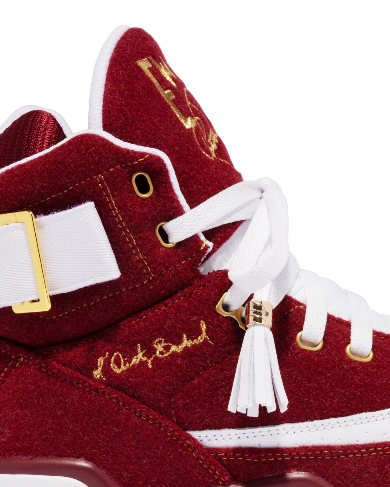 PATRICK EWING ATHLETICS 33 HI x ODB Burgundy/White/Gold