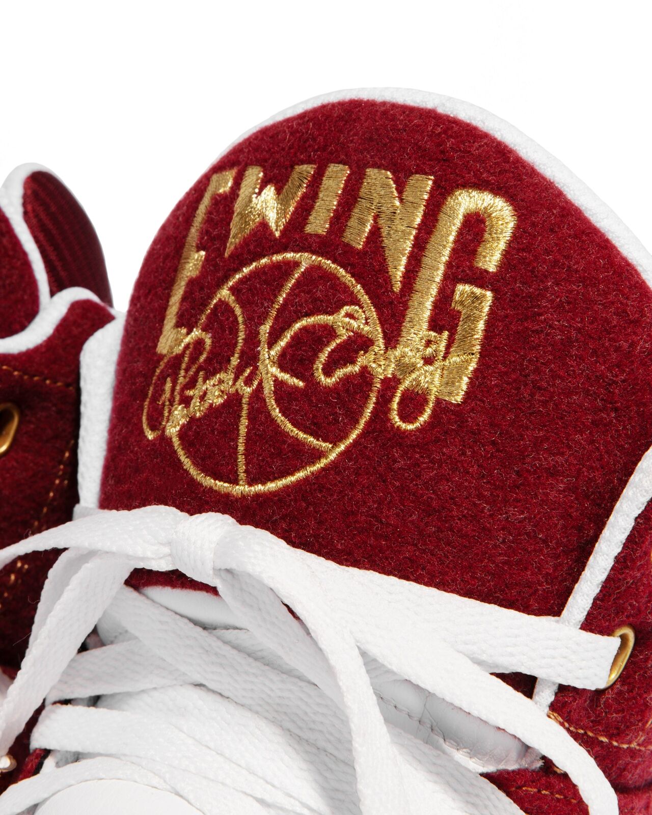 PATRICK EWING ATHLETICS 33 HI x ODB Burgundy/White/Gold