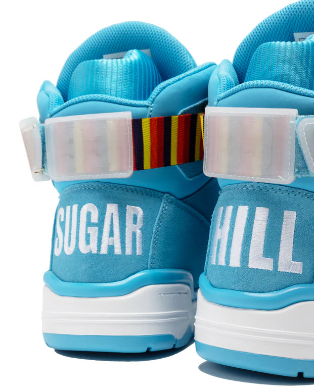 PATRICK EWING ATHLETICS 33 HI x SUGAR HILL RECORDS Powder Blue/White