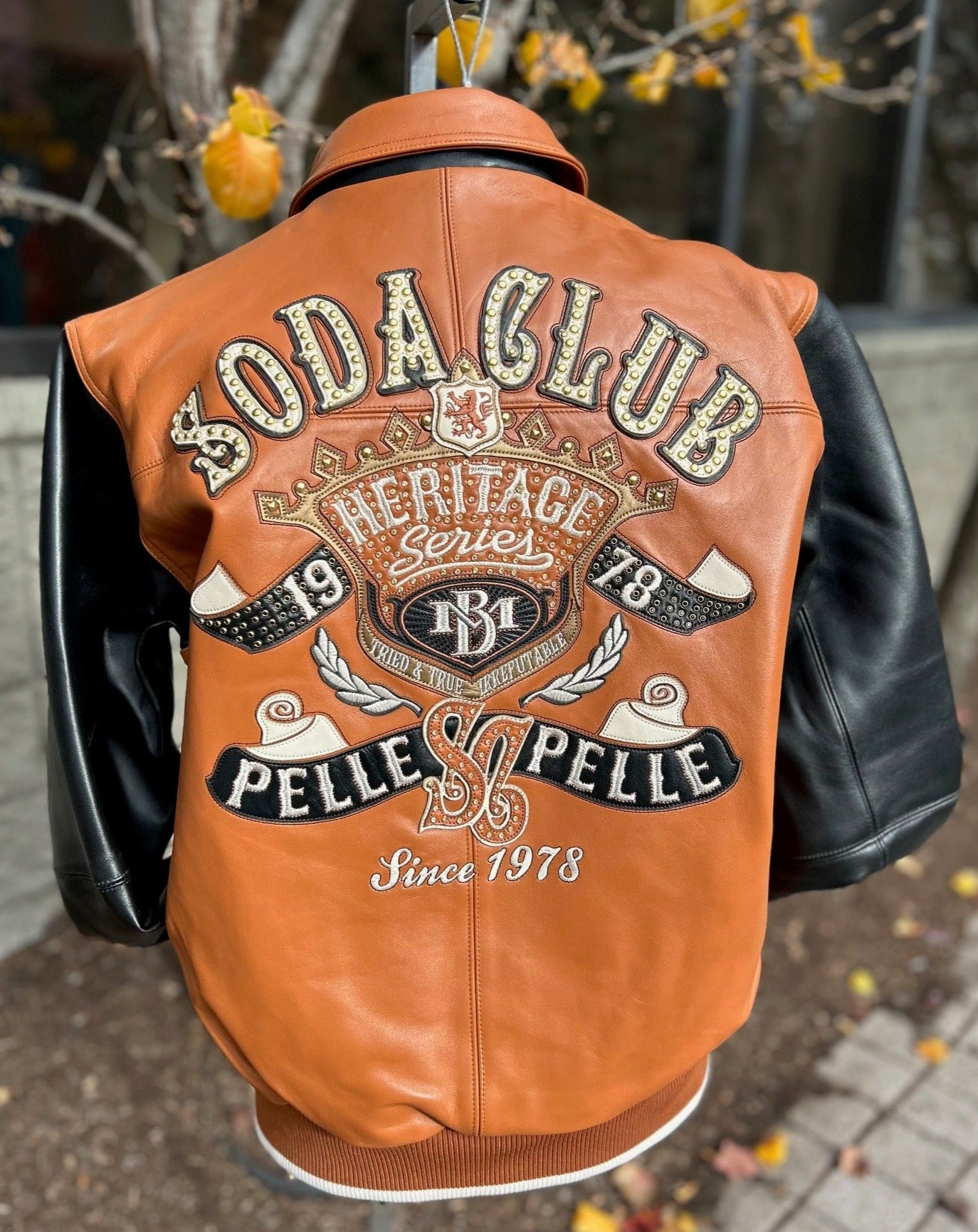 Pelle Pelle - Heritage Soda Club Leather Jacket - Caramel