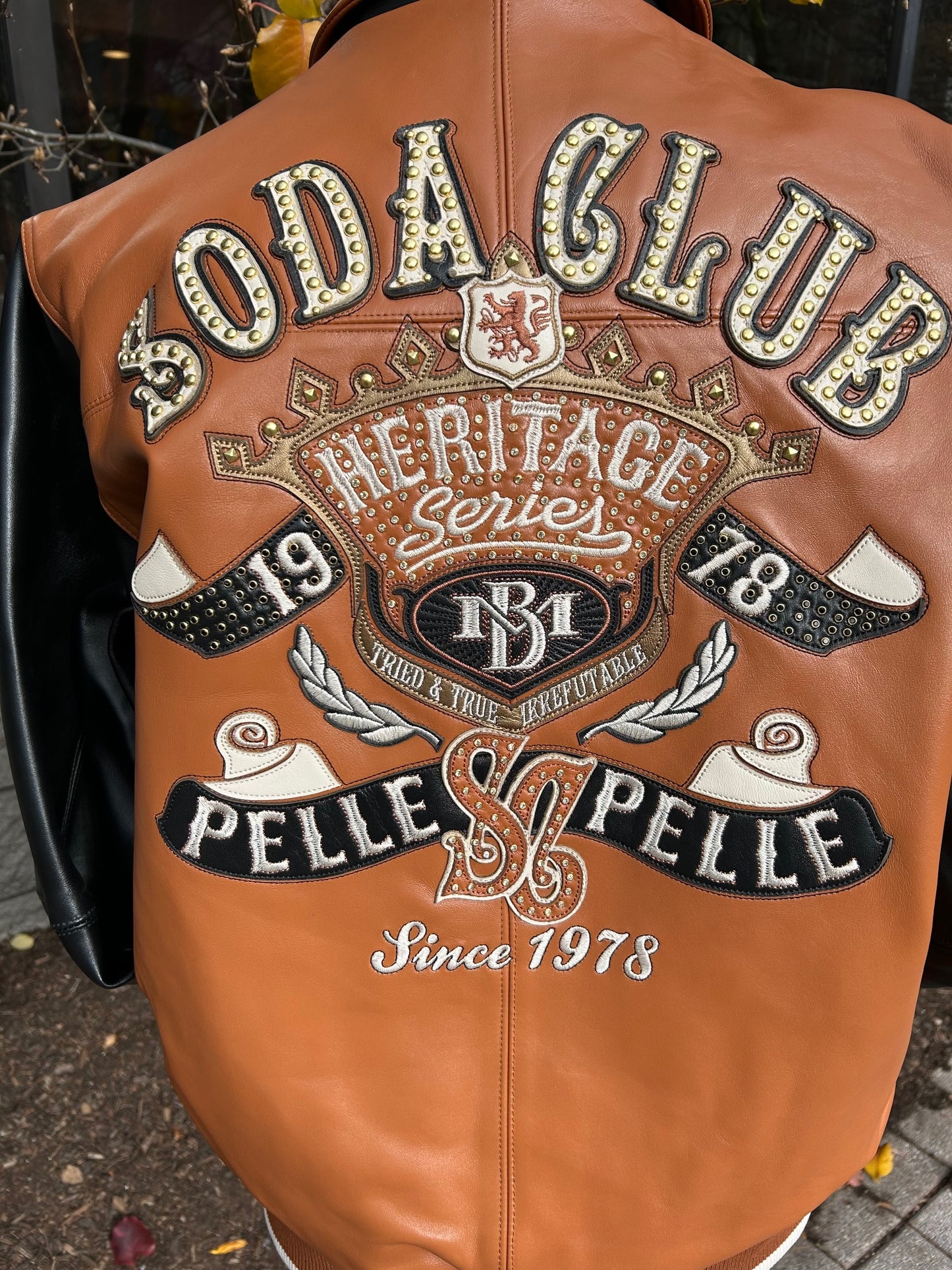 Pelle Pelle - Heritage Soda Club Leather Jacket - Caramel