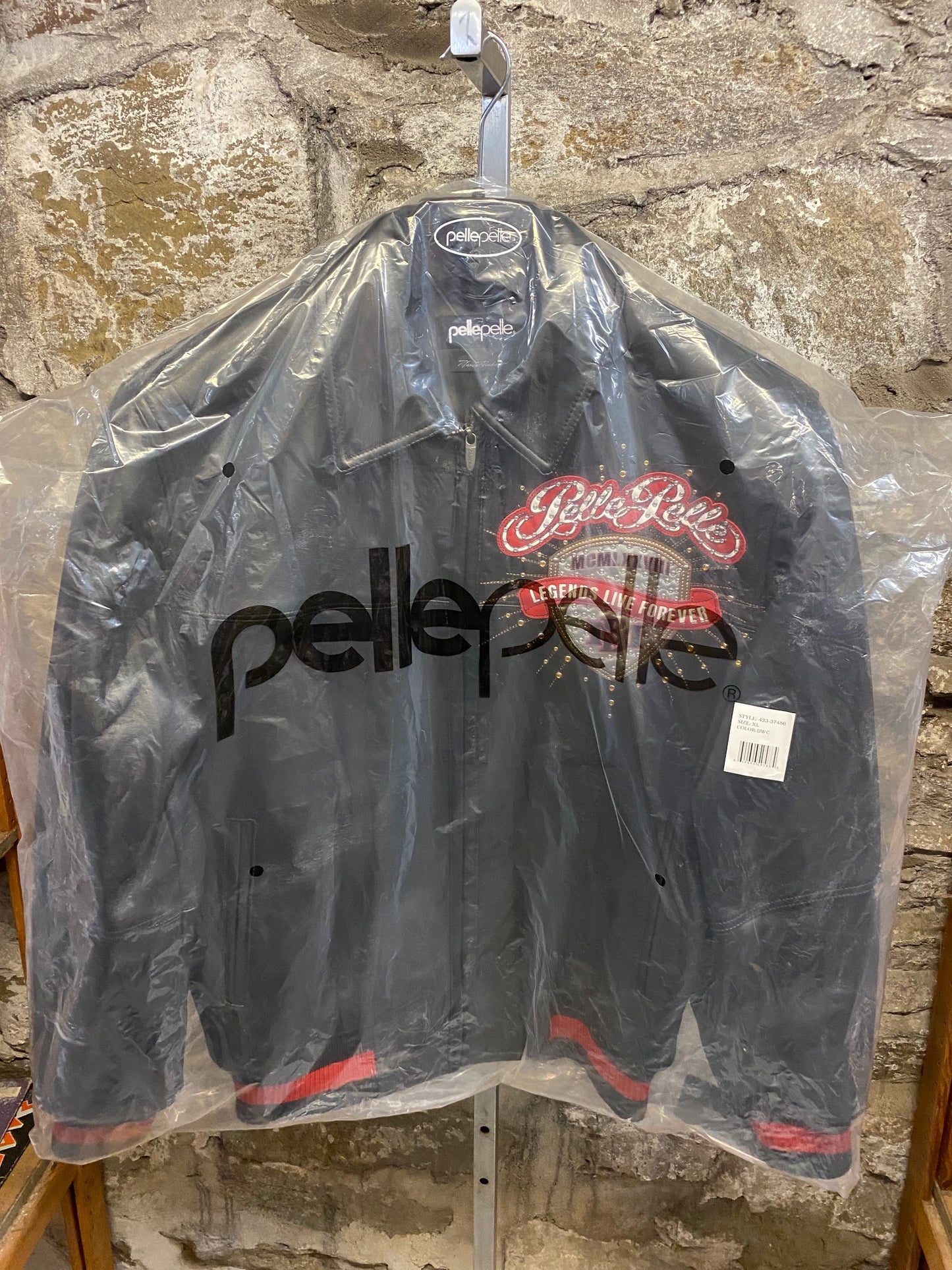 Pelle Pelle - Legends Live Forever - Black Jacket - New