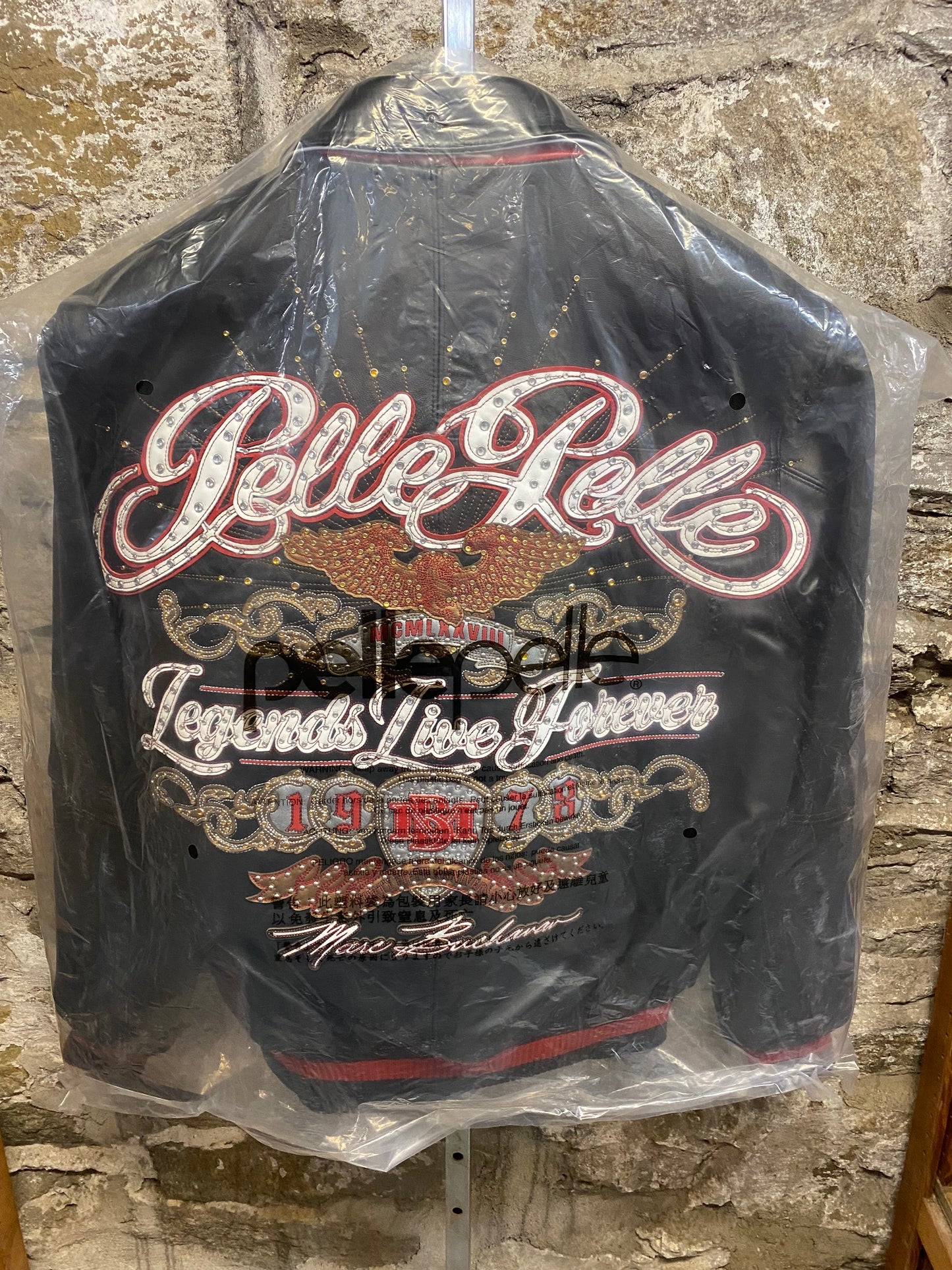 Pelle Pelle - Legends Live Forever - Black Jacket - New