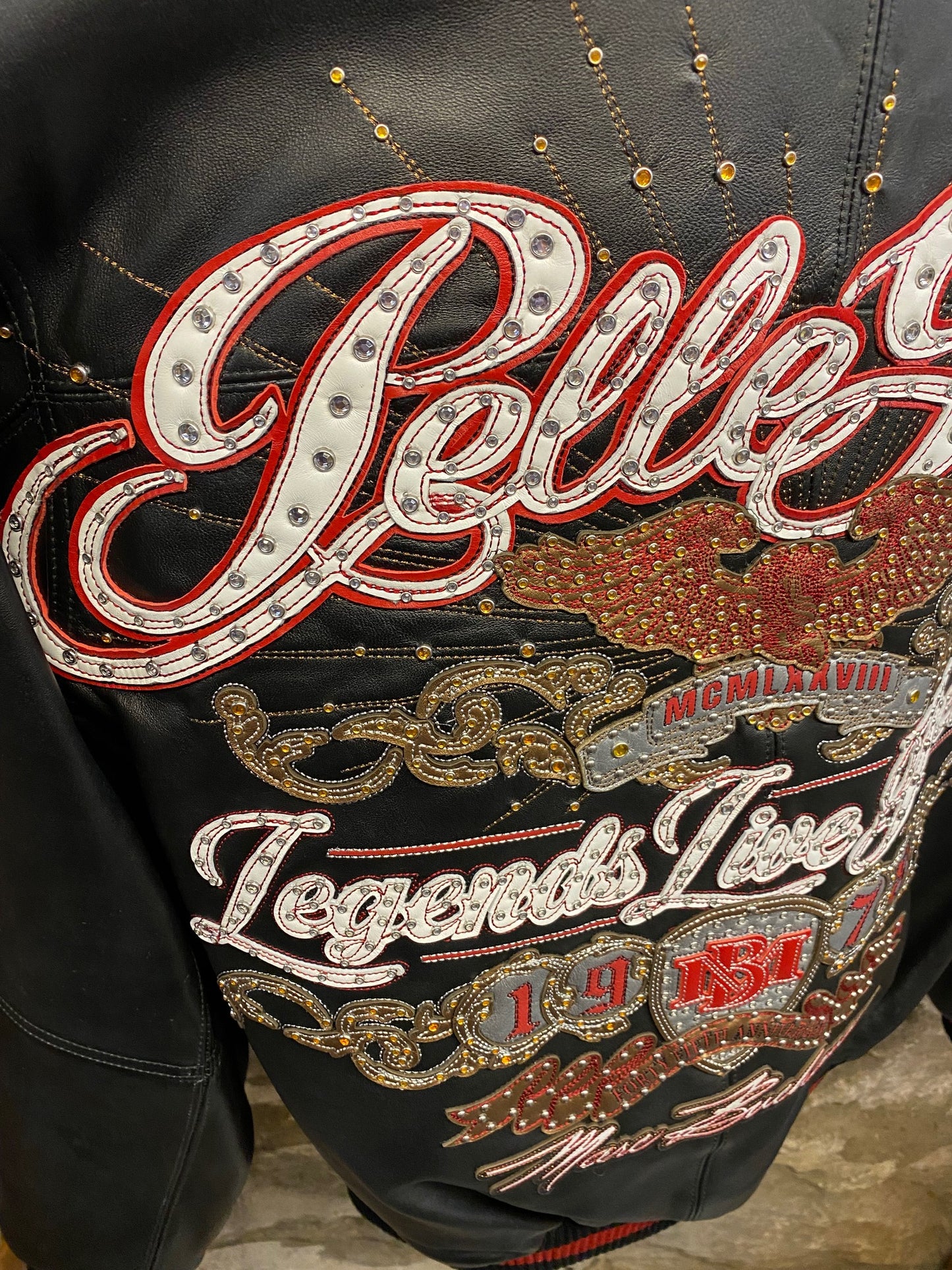 Pelle Pelle - Legends Live Forever - Black Jacket - New