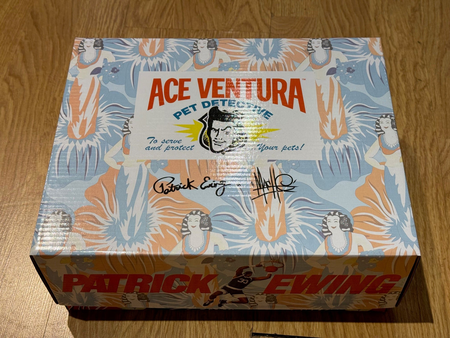 PATRICK EWING ATHLETICS ROGUE x ACE VENTURA x MACHE Teal/Orange/White