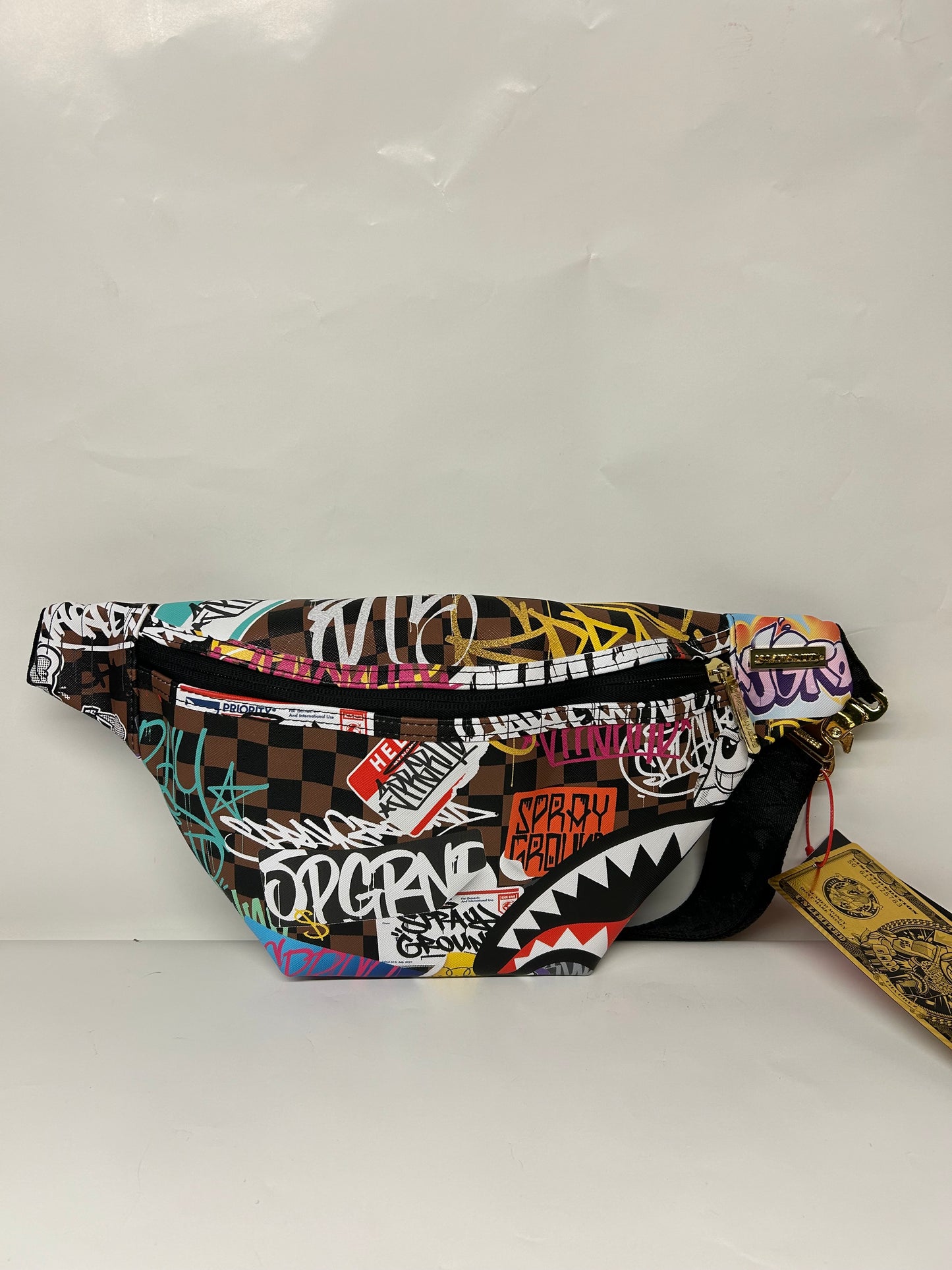 Sprayground Tagged Up Sip Crossbody Bag