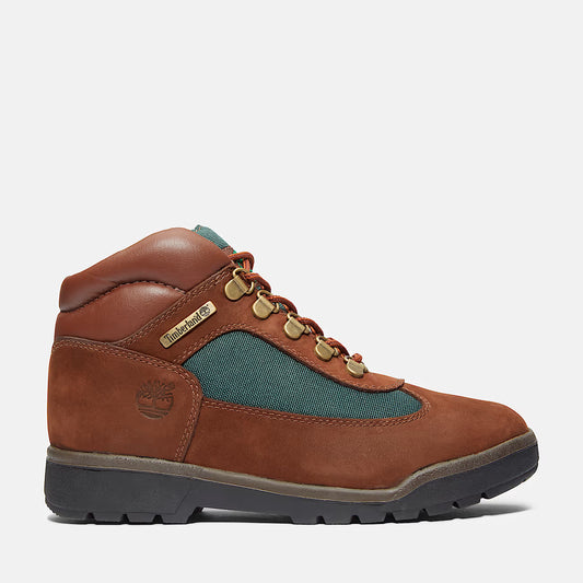Timberland® Junior Field Boot - Dark Brown Nubuck