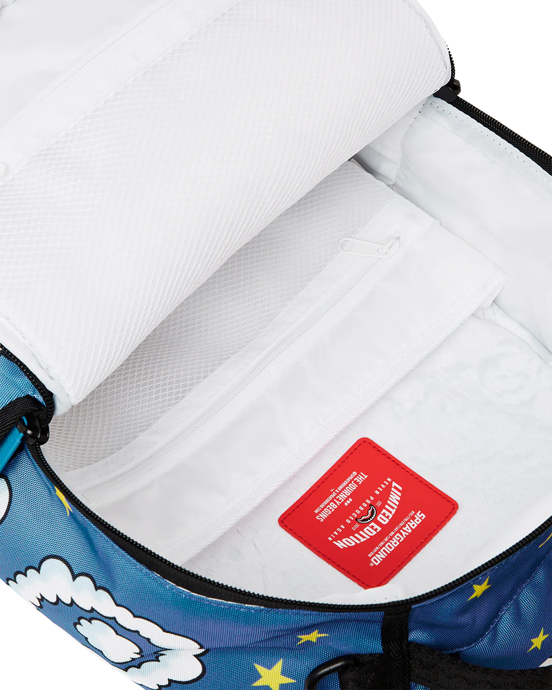 Sprayground Casper Clouds Shark DLXSR Backpack