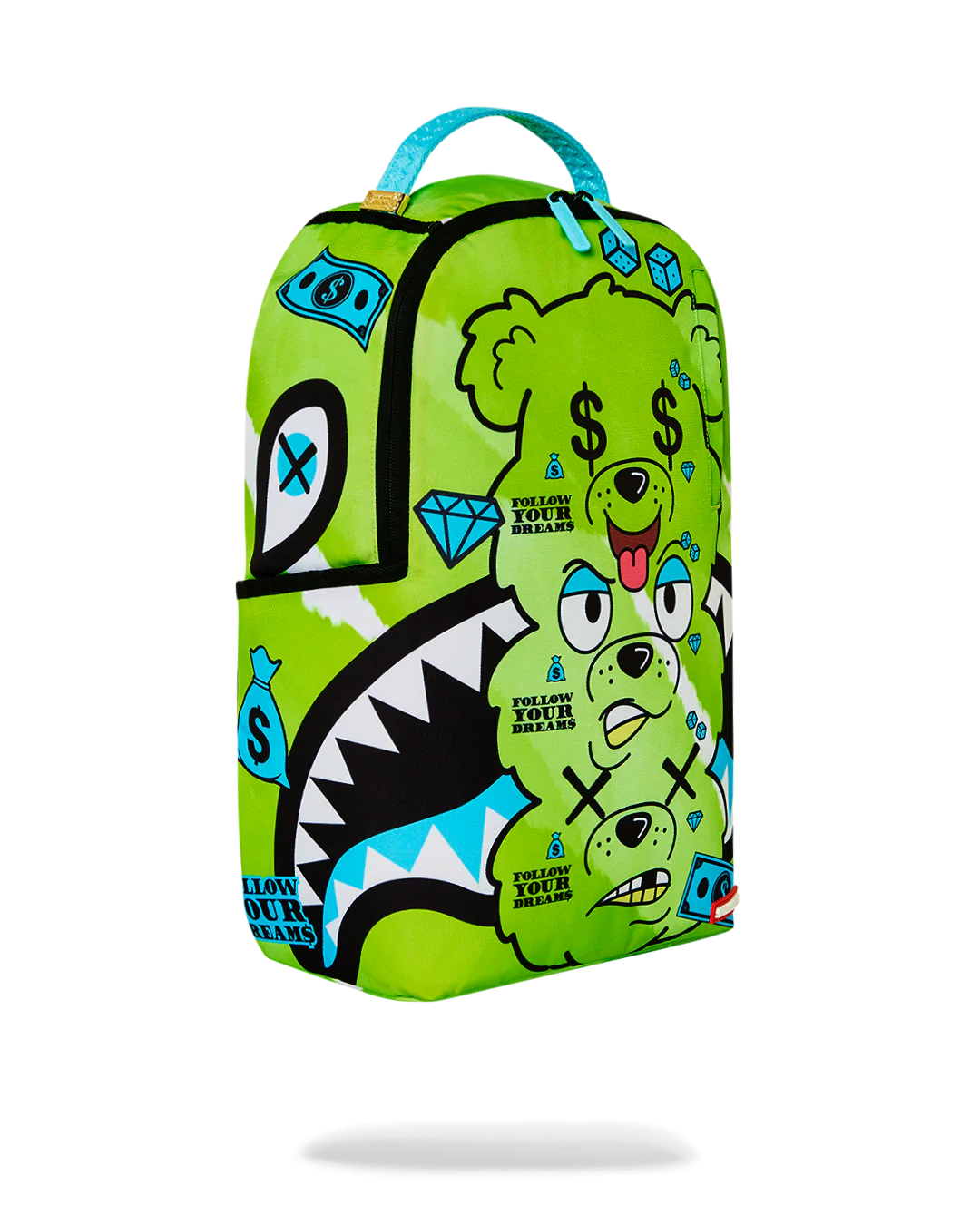 Sprayground Money Bear Seeing Triple DLXSR Backpack