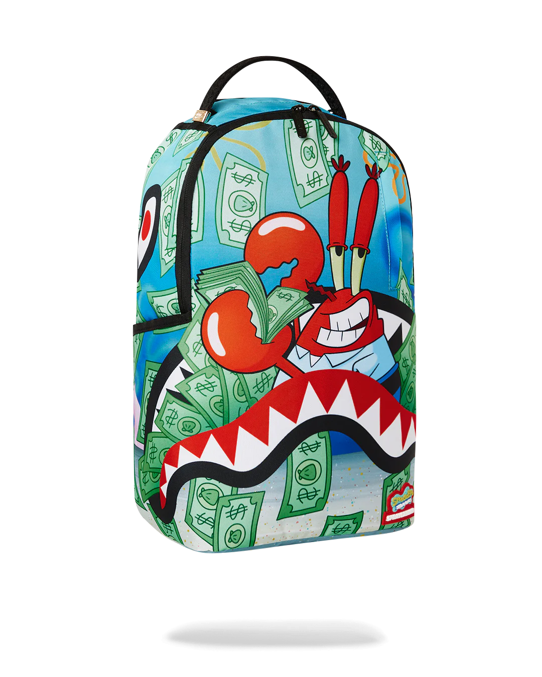 Sprayground Mr. Krabs Accounts Payable DLXSR Backpack