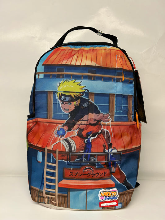 Sprayground Naruto Pagoda Mura Landmark Backpack