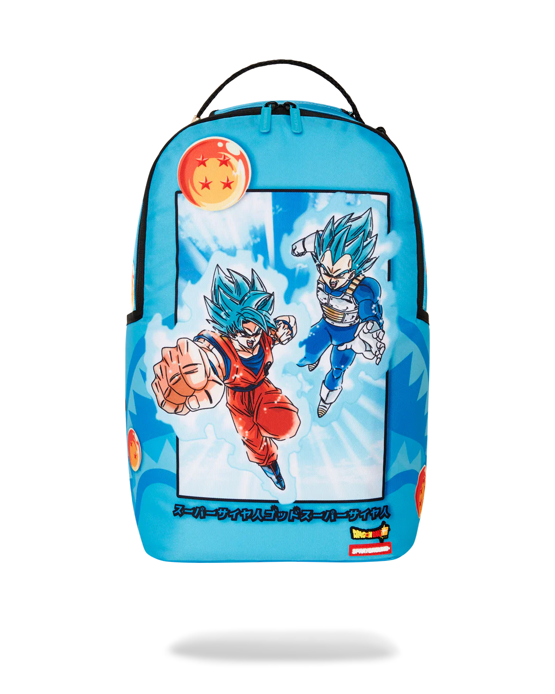 Dragon Ball Z Super Saiyan Blue Goku and Vegeta