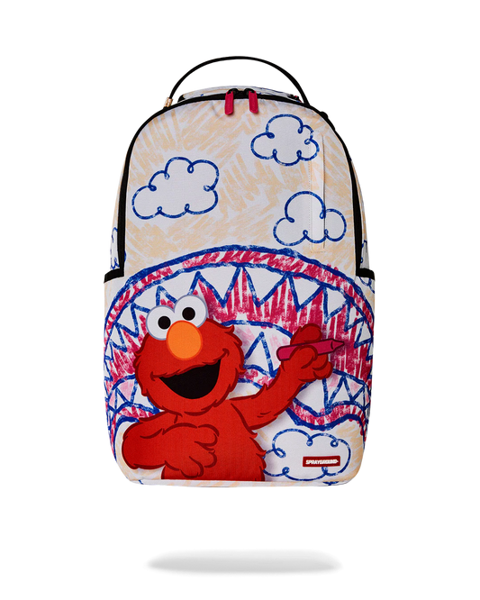 Elmo's World Shark Sketch Backpack