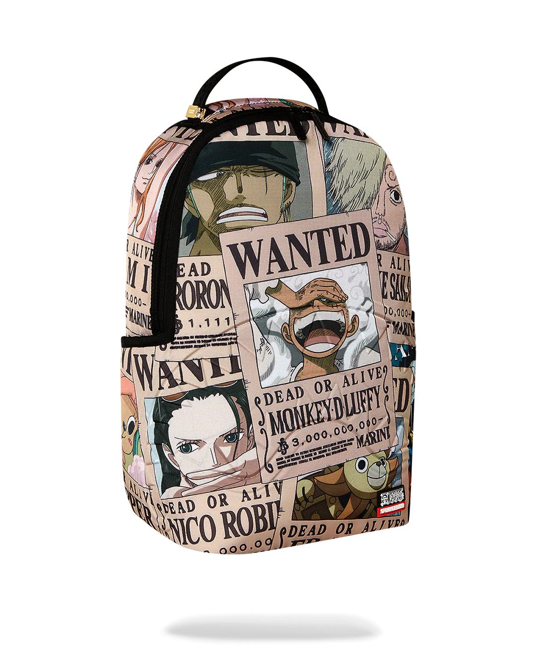 One Piece Wanted Shark Posters Backpack