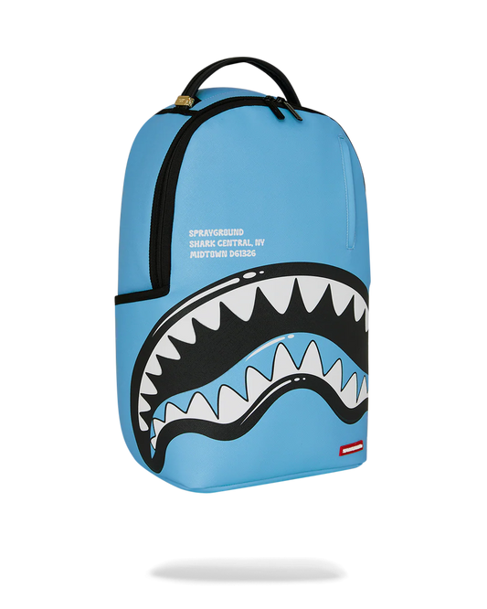 Sprayground - Shark Central Bubble Shark (Sky Blu) Backpack