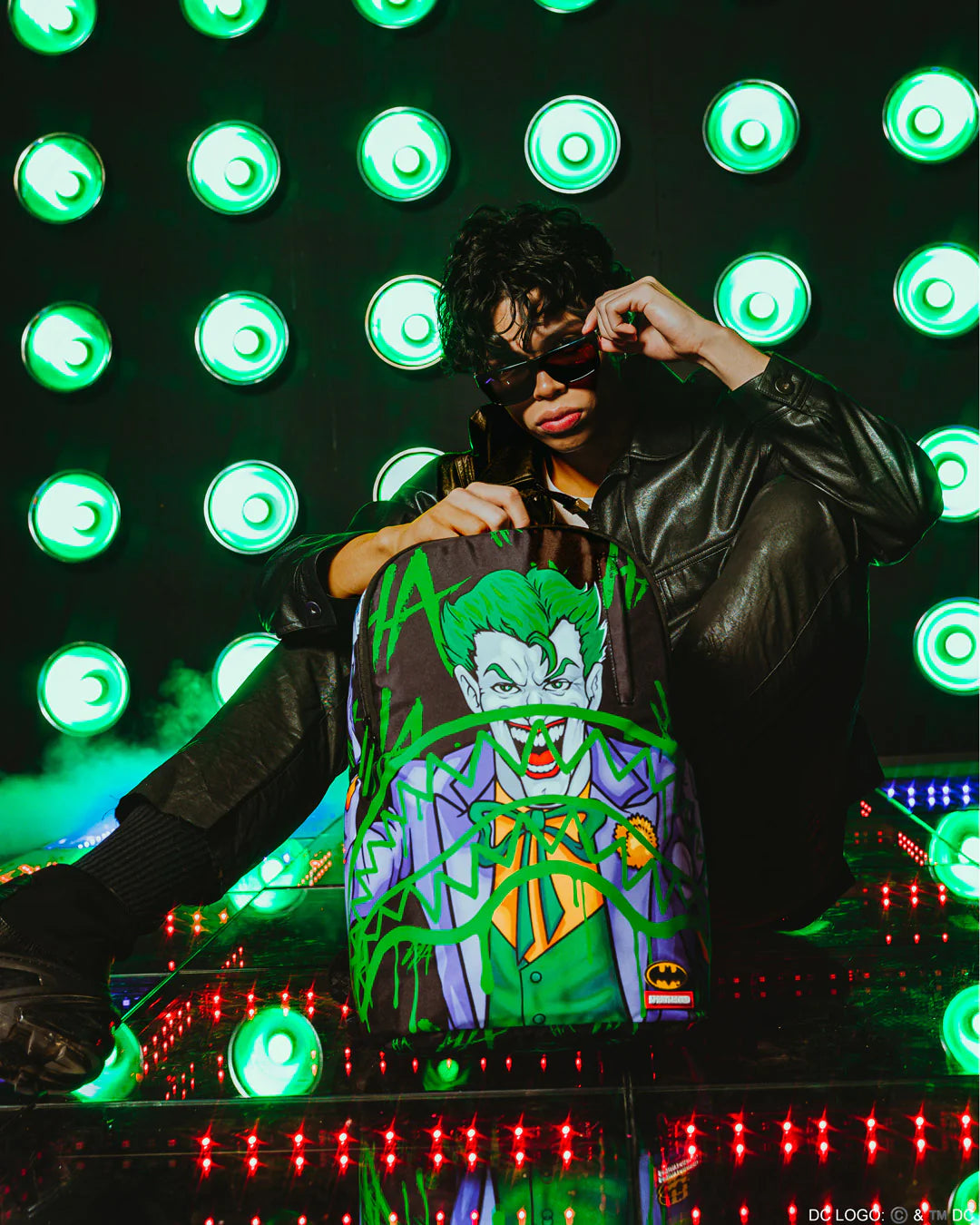 Sprayground DC Joker Slime DLXSR Backpack