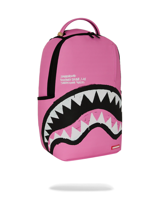 Sprayground - Pink Sharks Central Palace (Pink) Backpack