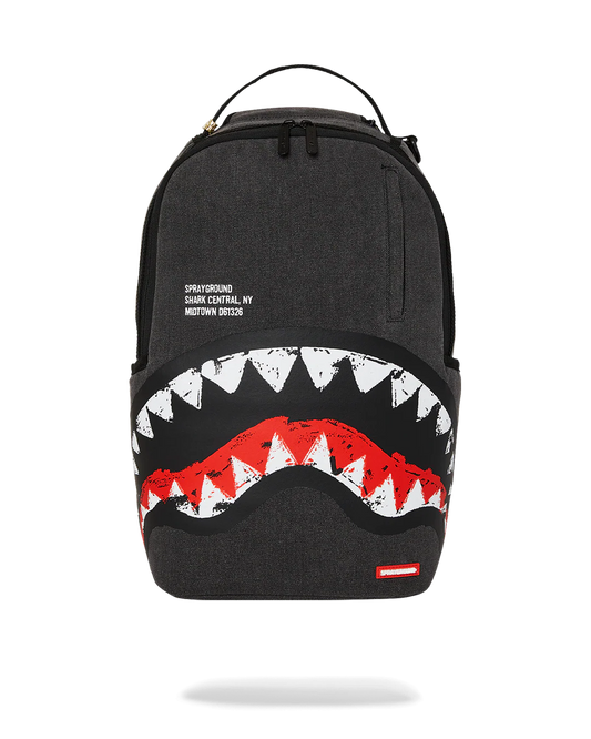 Shark Central Denim Venom LAX Backpack