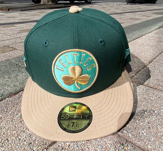 Boston Celtics Exclusive Custom Fitted New Era Hat 59fifty