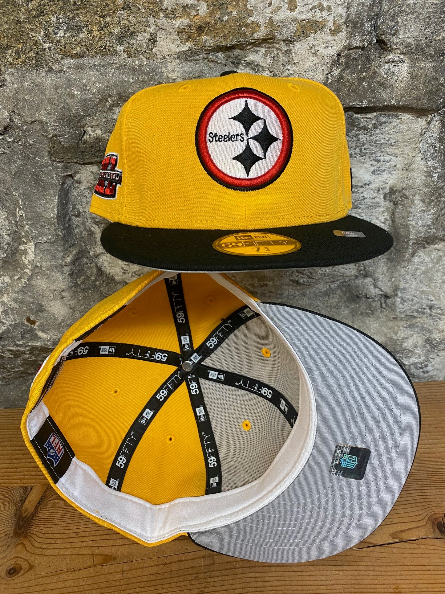 Pittsburgh Steelers Exclusive Custom Fitted New Era Hat 59fifty