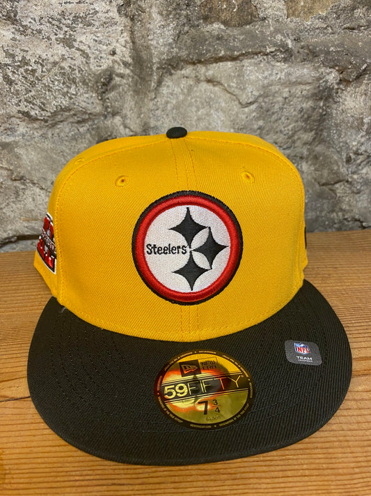 Pittsburgh Steelers Exclusive Custom Fitted New Era Hat 59fifty