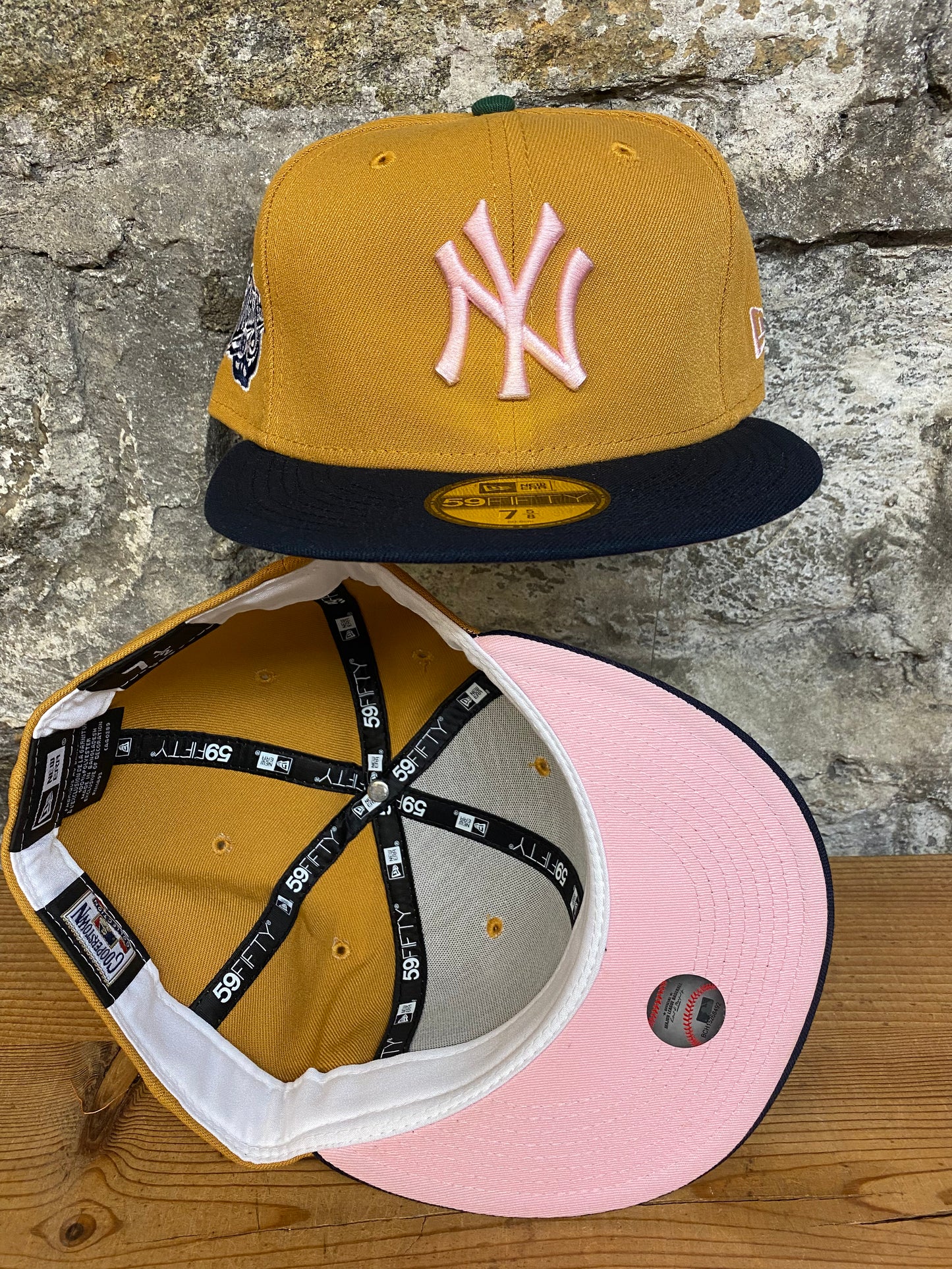 NY Yankees Exclusive Custom Fitted New Era Hat 59fifty BP