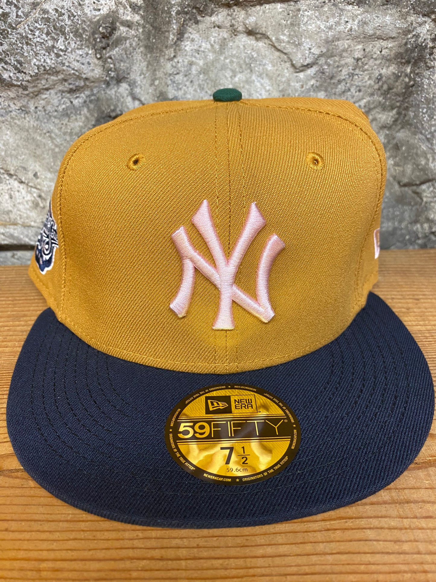 NY Yankees Exclusive Custom Fitted New Era Hat 59fifty BP