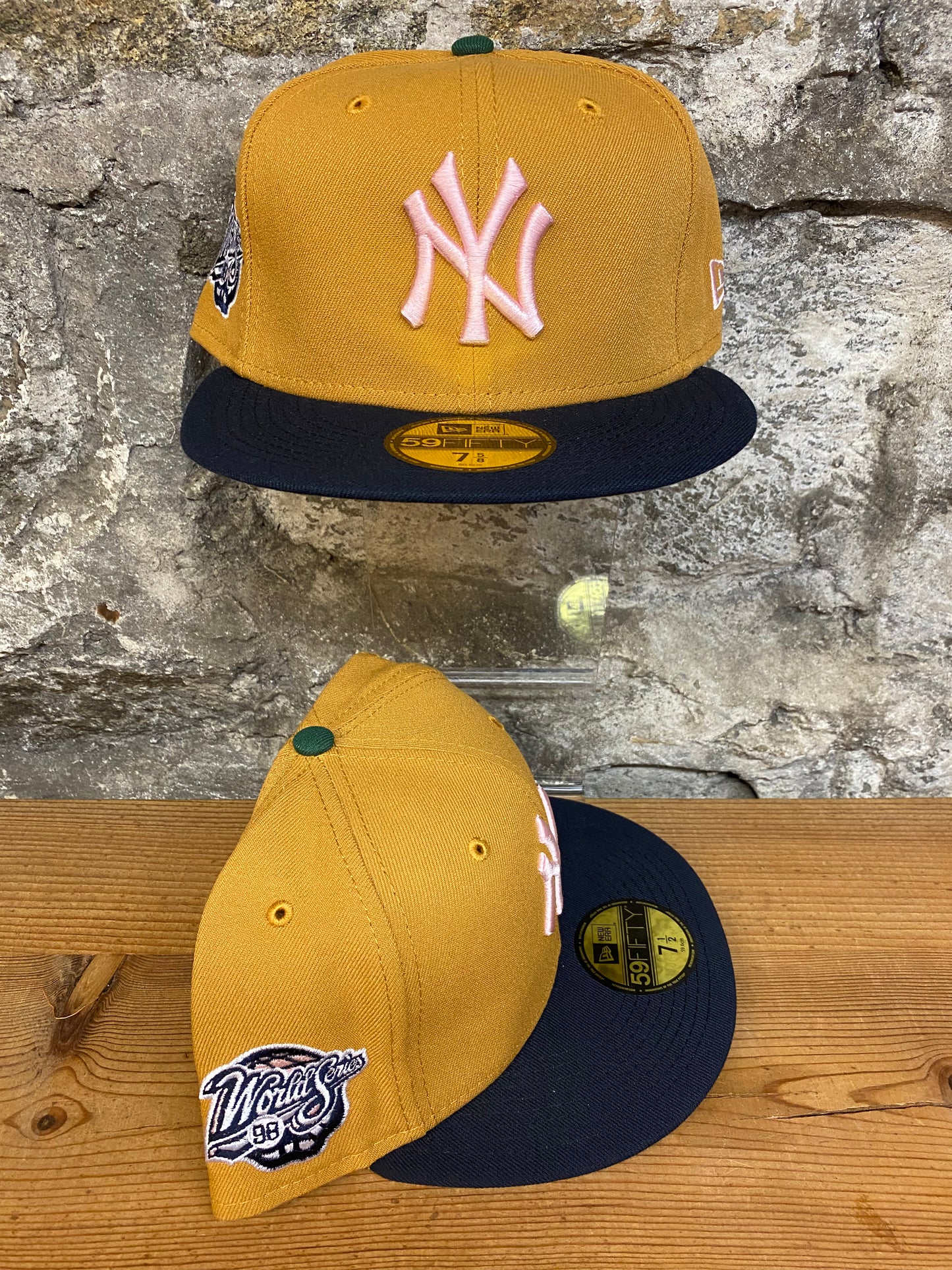 NY Yankees Exclusive Custom Fitted New Era Hat 59fifty BP